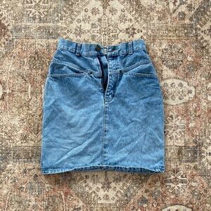 Calvin Klein Denim Blue Women's Skirt